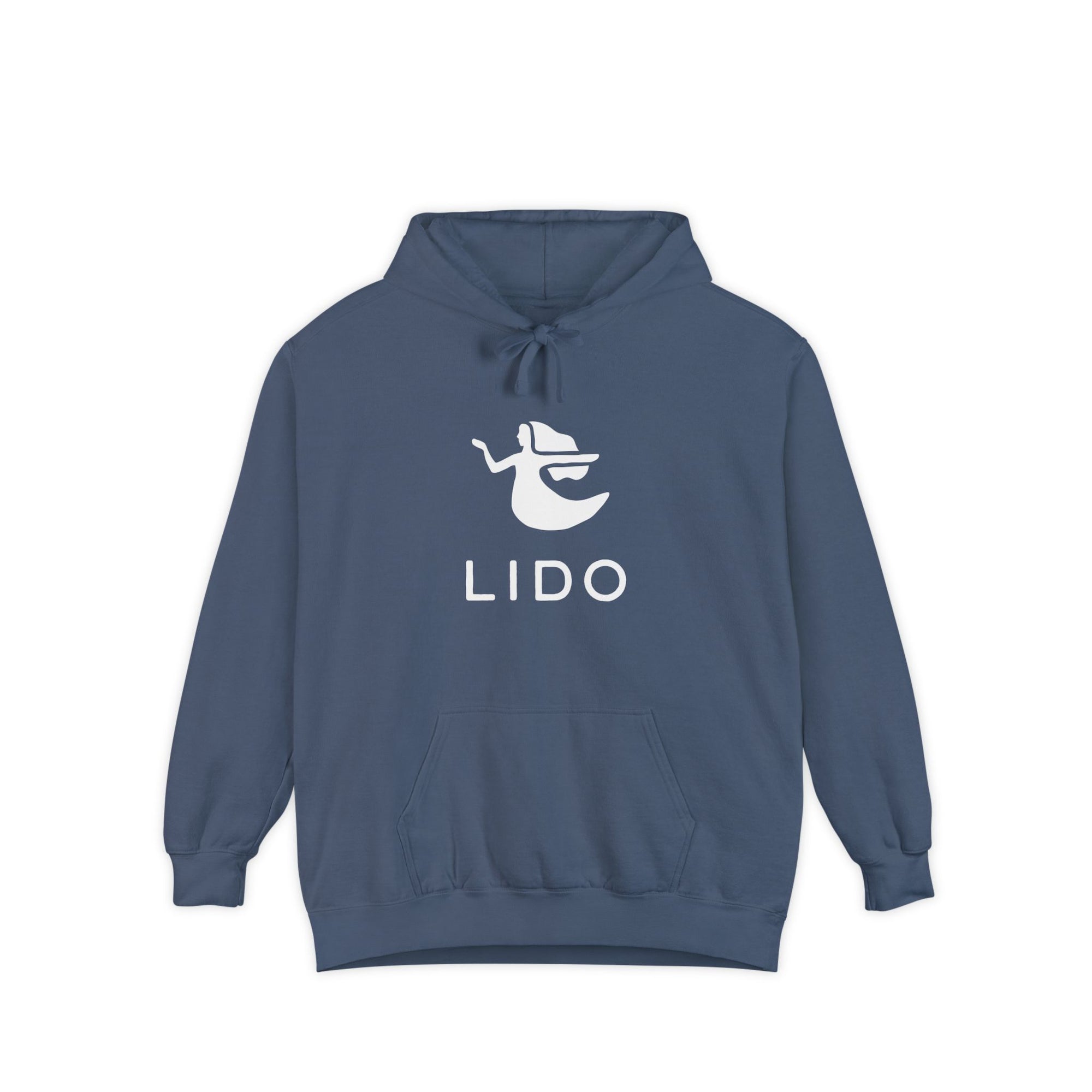 Lido Unisex Garment-Dyed Hoodie