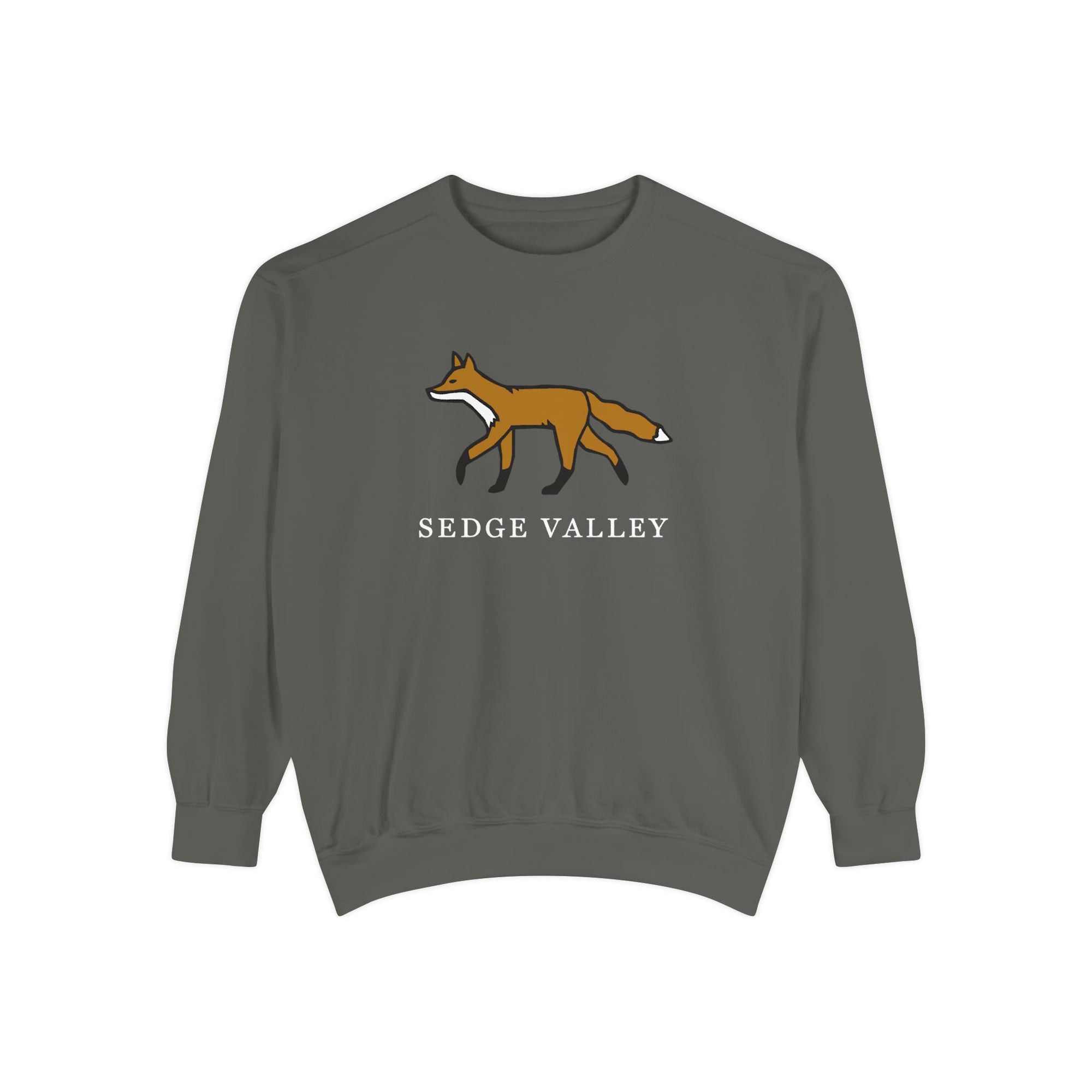 Sedge Valley Unisex Garment-Dyed Sweatshirt